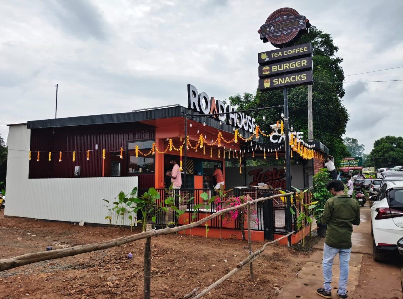 Road House Cafe by Dvania — our cafe on MC Road, Kulakkada, Kollam